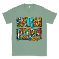 Sage western farm babe Classic Tee - texasbilliewilder