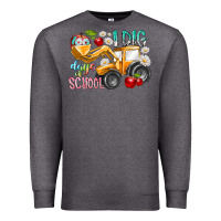 Charcoal Heather i dig 100 days of school Premium Sweatshirt - RacoonDesign