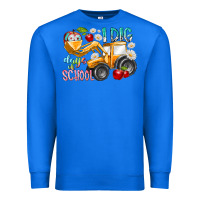True Royal i dig 100 days of school Premium Sweatshirt - RacoonDesign
