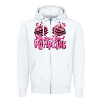 Save The Pumpkins Breast Cancer Zipper Hoodie | Teevron