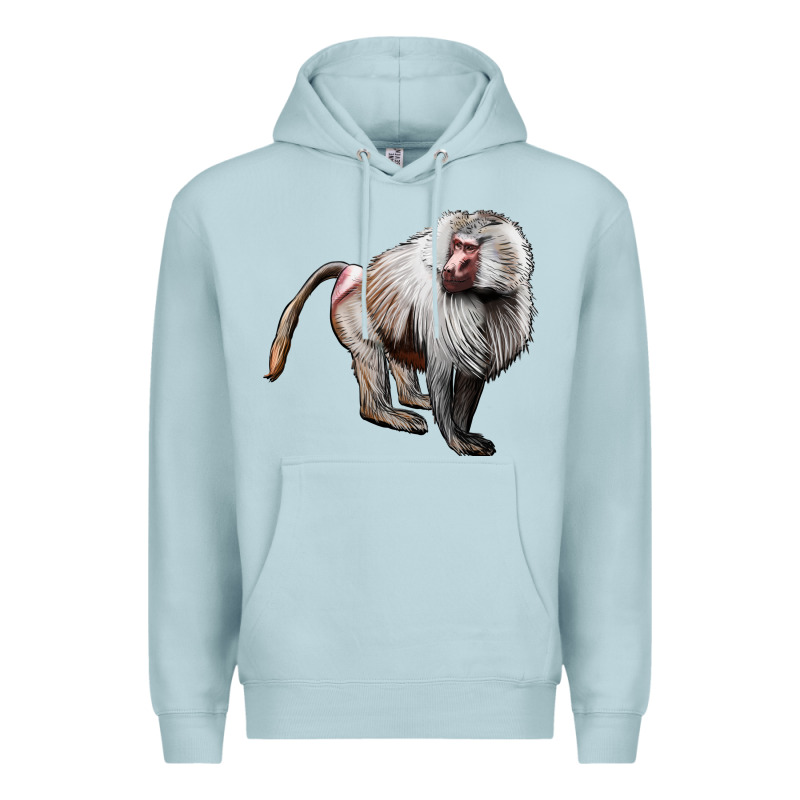 Baboon Premium Hoodie by LillyAllenDesigns | Teevron