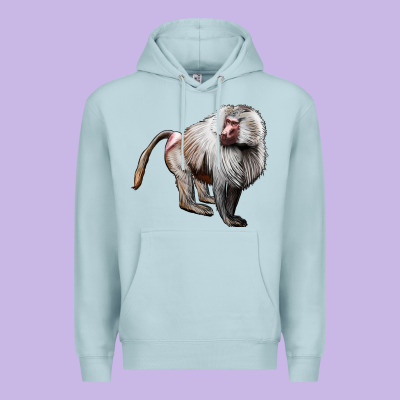 Baboon Premium Hoodie Designed By Lillyallendesigns