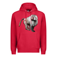 Cardinal baboon Premium Hoodie - LillyAllenDesigns