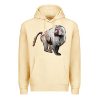 Pina Colada baboon Premium Hoodie - LillyAllenDesigns