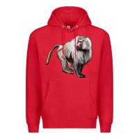 Red baboon Premium Hoodie - LillyAllenDesigns