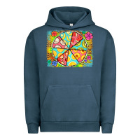 Pigment Midnight Navy fruit plate Urban Hoodie - Jasminsmagicworld