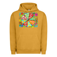 Pigment Peanut Butter fruit plate Urban Hoodie - Jasminsmagicworld