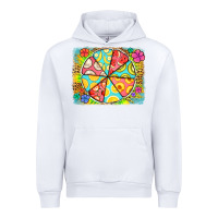 White fruit plate Urban Hoodie - Jasminsmagicworld