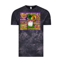Cloud Black mardi gras gnomes mask serape sunflowers Vintage Tee - Artiststas