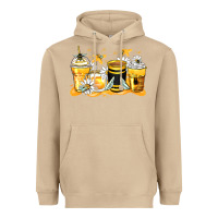 Mushroom bumble bee coffee cups Heavyweight Hoodie - Zillion Design Studio