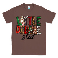 Chestnut Little debbie slut Christmas Classic Tee - RanaPortraitStore