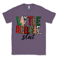 Lavender Little debbie slut Christmas Classic Tee - RanaPortraitStore