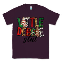 Plum Little debbie slut Christmas Classic Tee - RanaPortraitStore