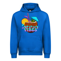 Cobalt summer vibes coconut drink Urban Hoodie - Jasminsmagicworld