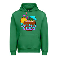 Emerald summer vibes coconut drink Urban Hoodie - Jasminsmagicworld