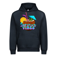 Navy summer vibes coconut drink Urban Hoodie - Jasminsmagicworld