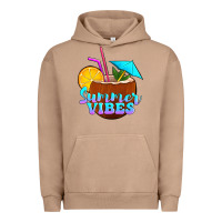 Pigment Burro summer vibes coconut drink Urban Hoodie - Jasminsmagicworld