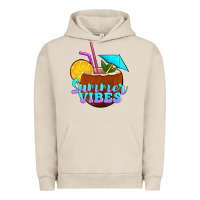 Pigment French Oak summer vibes coconut drink Urban Hoodie - Jasminsmagicworld