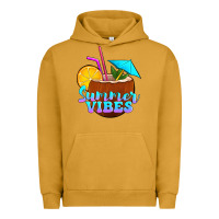 Pigment Peanut Butter summer vibes coconut drink Urban Hoodie - Jasminsmagicworld