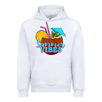 White summer vibes coconut drink Urban Hoodie - Jasminsmagicworld
