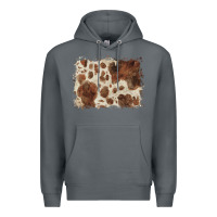 Rock cowhide background Premium Hoodie - BarkalooDesign
