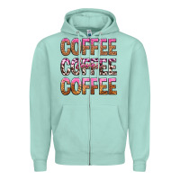Seafoam coffee coffee coffee lover Zipper Hoodie - texasbilliewilder