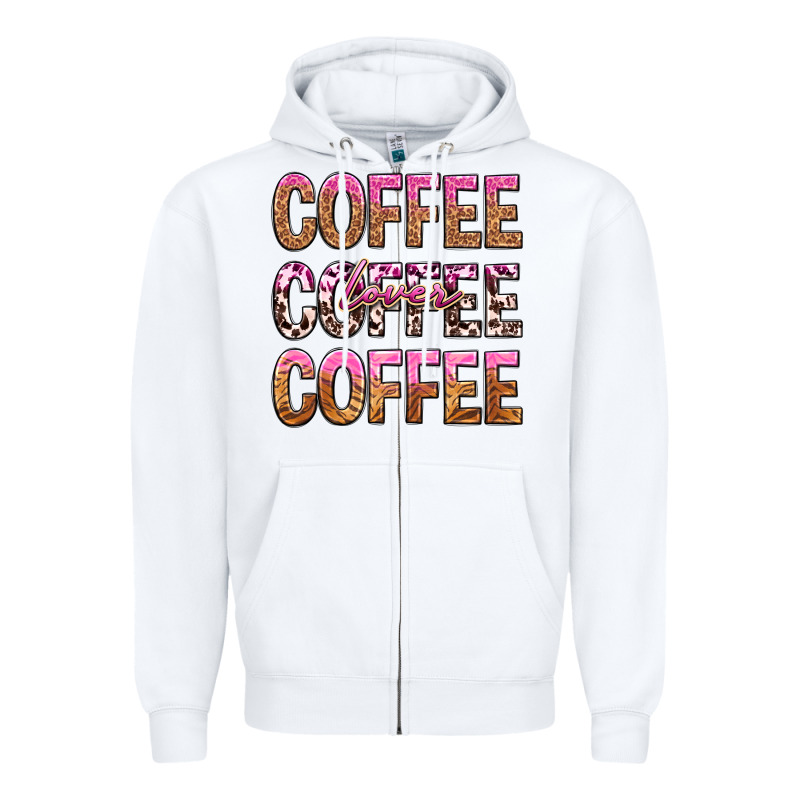 Coffee Coffee Coffee Lover Zipper Hoodie by texasbilliewilder | Teevron