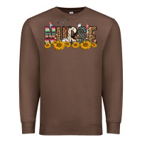 Chestnut nurse sunflower Premium Sweatshirt - FaDigitalArtStudio
