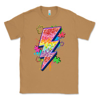 Toasted Coconut lightning bolt autism Classic Tee - Zillion Design Studio