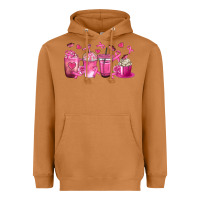 Meerkat Breast Cancer Coffee Cups Heavyweight Hoodie - texasbilliewilder