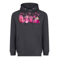 Smoke Breast Cancer Coffee Cups Heavyweight Hoodie - texasbilliewilder