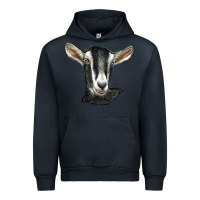 Navy alpine goat head Urban Hoodie - LillyAllenDesigns