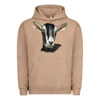 Pigment Burro alpine goat head Urban Hoodie - LillyAllenDesigns