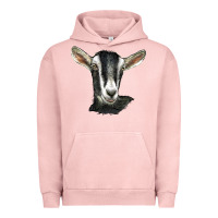 Pigment Salmon alpine goat head Urban Hoodie - LillyAllenDesigns