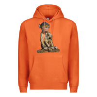 Carrot Baby Baboon Illustrations Premium Hoodie - LillyAllenDesigns