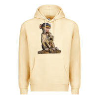 Pina Colada Baby Baboon Illustrations Premium Hoodie - LillyAllenDesigns