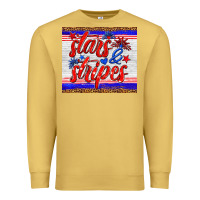 Antique Gold stars and stripes tumbler Premium Sweatshirt - HRA Design Shop