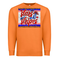 Carrot stars and stripes tumbler Premium Sweatshirt - HRA Design Shop