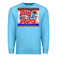 Ocean Blue stars and stripes tumbler Premium Sweatshirt - HRA Design Shop