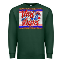 Sports Green stars and stripes tumbler Premium Sweatshirt - HRA Design Shop