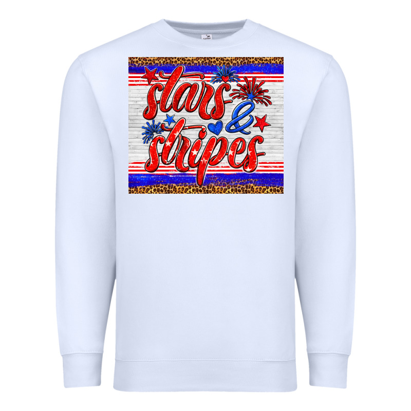 Stars And Stripes Tumbler Premium Sweatshirt by HRA Design Shop | Teevron