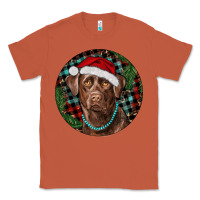 Copper Labrador Retriever Christmas Classic Tee - RanaPortraitStore