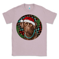 Lilac Labrador Retriever Christmas Classic Tee - RanaPortraitStore