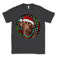 Smoke Labrador Retriever Christmas Classic Tee - RanaPortraitStore