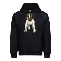 Black baby boer goat Urban Hoodie - LillyAllenDesigns