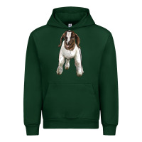 Forest Green baby boer goat Urban Hoodie - LillyAllenDesigns
