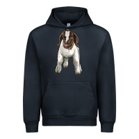Navy baby boer goat Urban Hoodie - LillyAllenDesigns