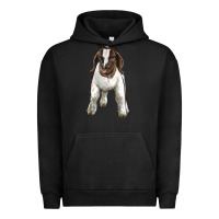 Pigment Black baby boer goat Urban Hoodie - LillyAllenDesigns