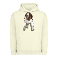 Pigment Pistachio baby boer goat Urban Hoodie - LillyAllenDesigns