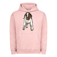 Pigment Salmon baby boer goat Urban Hoodie - LillyAllenDesigns